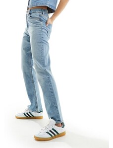 ASOS DESIGN - Jeans dritti confortevoli anni '90 blu medio