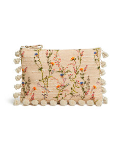 La DoubleJ Bags & Pochettes gend - Hand Pochette Primavera Cream One Size 97% Cotton 3% Polyammide