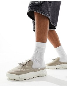 Vans - Coast Mules - Sneakers senza lacci trapuntate grigie-Grigio