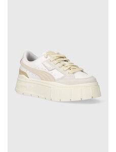 Puma sneakers in pelle Mayze Stack Luxe Wns colore beige 387468
