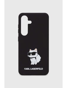 Karl Lagerfeld custodia per telefono S24 S921 colore nero