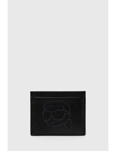 Karl Lagerfeld portacarte in pelle colore nero