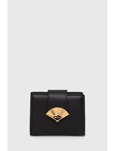 Karl Lagerfeld portafoglio in pelle donna colore nero