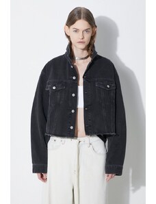 MM6 Maison Margiela giacca di jeans donna colore nero S52AM0285