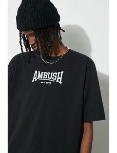 AMBUSH t-shirt in cotone Graphic uomo colore nero BMAA006S24JER