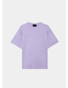 D.A.T.E. t-shirt over lilac