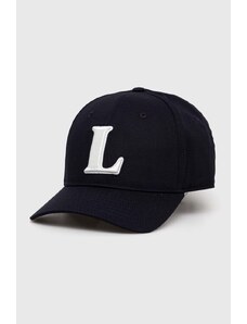 Lacoste berretto da baseball colore blu navy con applicazione