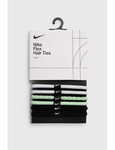 Nike elastici per capelli pacco da 6 colore nero