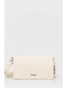 Desigual borsetta AQUILES DORTMUND FLAP colore beige 24SAXP84
