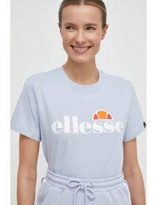 Ellesse t-shirt in cotone Albany T-Shirt donna colore blu SGV03237