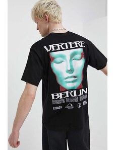 Vertere Berlin t-shirt in cotone SLEEPWALK colore nero VER T238