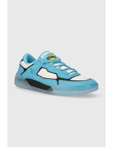 DC sneakers in pelle colore blu