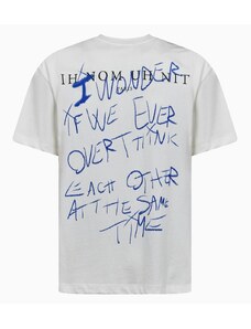 IH NOM UH NIT - T-shirt con stampa Writtings - Colore: Bianco,Taglia: M