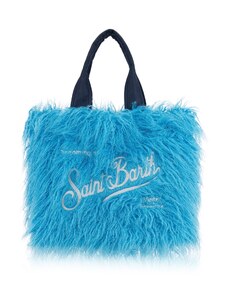 MC2 SAINT BARTH Vanity Soft 32EMB Handbag Turchese Tessuto