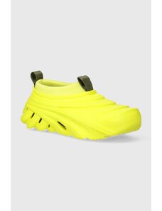 Crocs sneakers Echo Storm colore giallo 209414