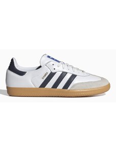 adidas Originals Sneaker bassa Samba OG bianca/blu notte