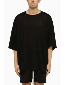 Rick Owens T-shirt over nera in cotone