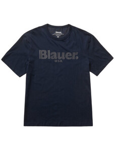 T-shirt a manica corta blu 2142 blauer l