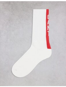 GANT - Calzini sportivi bianchi con scritta del logo laterale-Bianco
