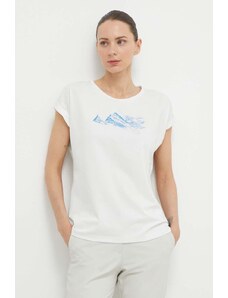 Mammut maglietta da sport Mountain colore bianco