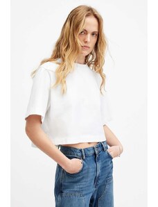 AllSaints t-shirt in cotone LOTTIE TEE donna colore bianco W132JA