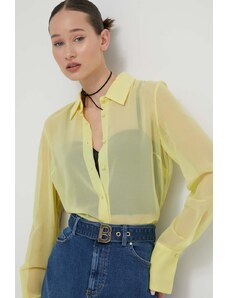 Blugirl Blumarine camicia donna colore giallo