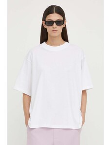 Herskind t-shirt in cotone Larsson donna colore bianco 5135530