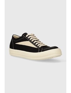 Rick Owens scarpe da ginnastica Woven Shoes Vintage Sneaks uomo colore nero DU01D1803.CBLVS.911