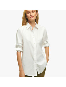 Brooks Brothers Camicia bianca relaxed fit non-iron in cotone Supima elasticizzato - female Camicie e T-shirt Bianco 6