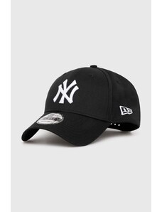 New Era berretto da baseball PATCH 940 NEW YORK YANKEES colore nero con applicazione 60422512