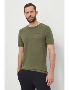 Peak Performance t-shirt in cotone uomo colore verde