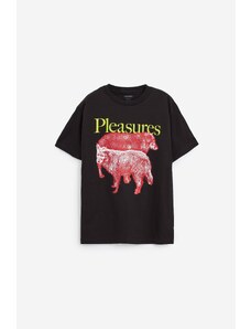 Pleasures T-Shirt WET DOGS in cotone nero