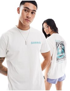 Napapijri - Keoni - T-shirt bianco sporco