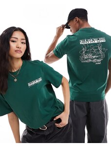 Napapijri - Makani - T-shirt verde scuro