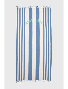 North Sails asciugamano con aggiunta di lana colore blu 623270