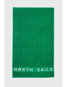 North Sails asciugamano con aggiunta di lana 98 x 172 cm colore verde 623267
