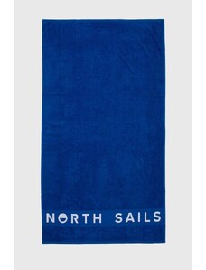 North Sails asciugamano con aggiunta di lana 98 x 172 cm colore blu 623267