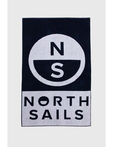 North Sails asciugamano con aggiunta di lana 104 x 172 cm. colore blu navy 623268