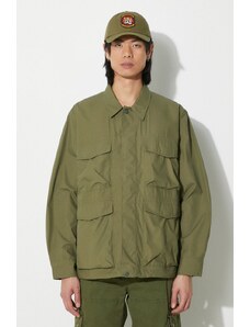 Universal Works giacca Parachute Field Jacket uomo colore verde 30115.OLIVE