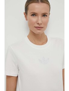 adidas Originals t-shirt donna colore beige IS4593