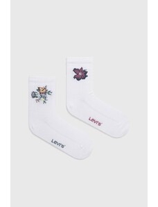 Levi's calzini pacco da 2 colore bianco