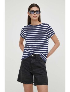 Levi's t-shirt in cotone donna colore blu navy