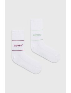 Levi's calzini pacco da 2 colore bianco