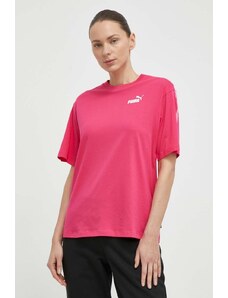 Puma t-shirt in cotone donna colore rosa 675994