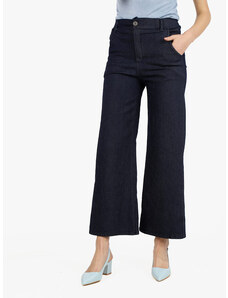 Solada Pantaloni Donna a Vita Alta Effetto Jeans Casual Taglia M