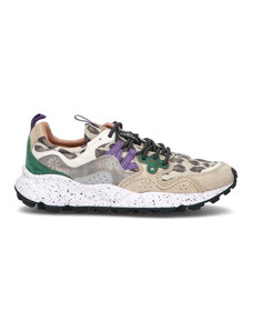 FLOWER MOUNTAIN SNEAKERS DONNA GRIGIO SNEAKERS