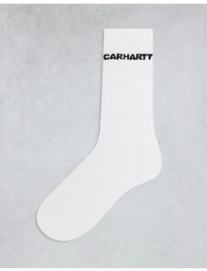 Carhartt WIP - Calzini bianchi con logo-Bianco