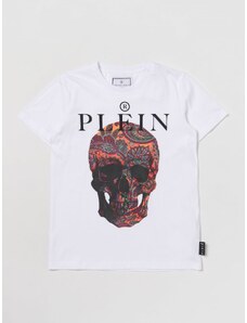 T-shirt Philipp Plein con stampa teschio