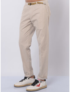 pantalone da uomo White Sand in lino e cotone con elastico