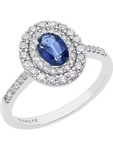 Comete Gioielli Anello donna con zaffiro e diamanti gioielli Comete orione anb 2419